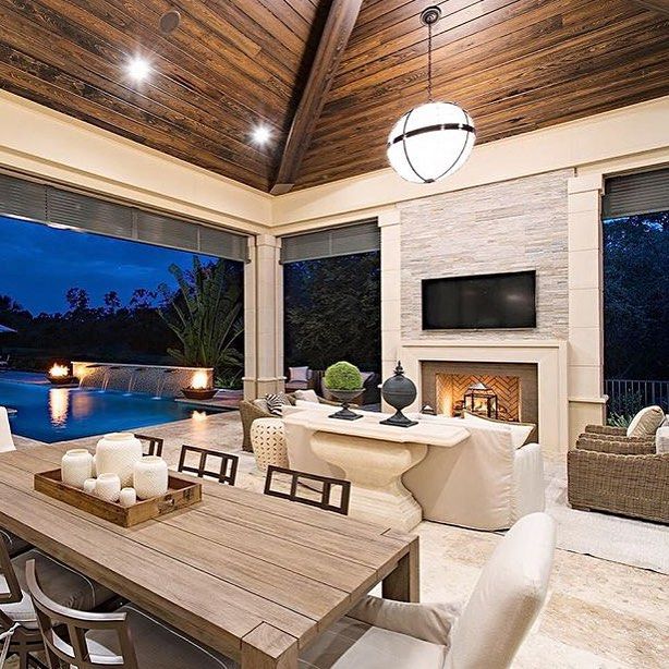 Interior Design on Instagram: “Spectacular outdoor space by .