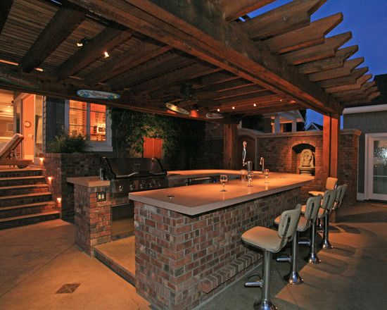 Outdoor Bar Patio Design Ideas, Pictures, Remodel and Decor .