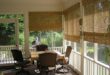 Privacy Shades for Screened Porch | Outdoor blinds for screen .