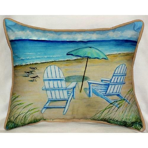 Adirondack Chairs Outdoor Pillow | Outdoor pillows, Cottage .