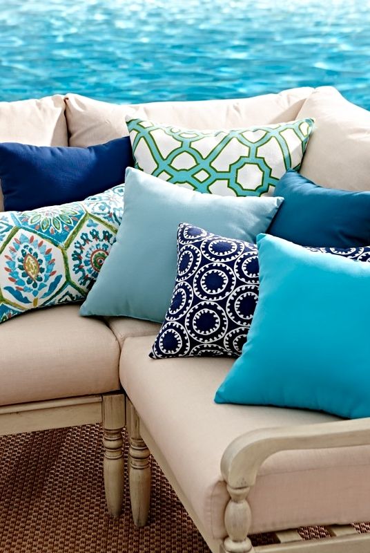 Cute And Cozy Outdoor Pillows