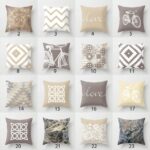 Beige and Taupe Throw Pillow Mix and Match Indoor Outdoor - Etsy .