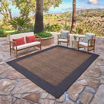Naples Indoor/Outdoor Rug Collection, Ace Border | Outdoor rugs .