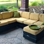 DIY Why Spend More: DIY Outdoor Sectional | Pallet patio furniture .