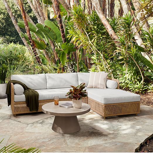 Build Your Own - Coastal Outdoor Sectional | Outdoor sectional .