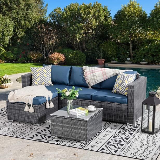 12 Outdoor Sectionals for Every Style and Budget | Blue outdoor .