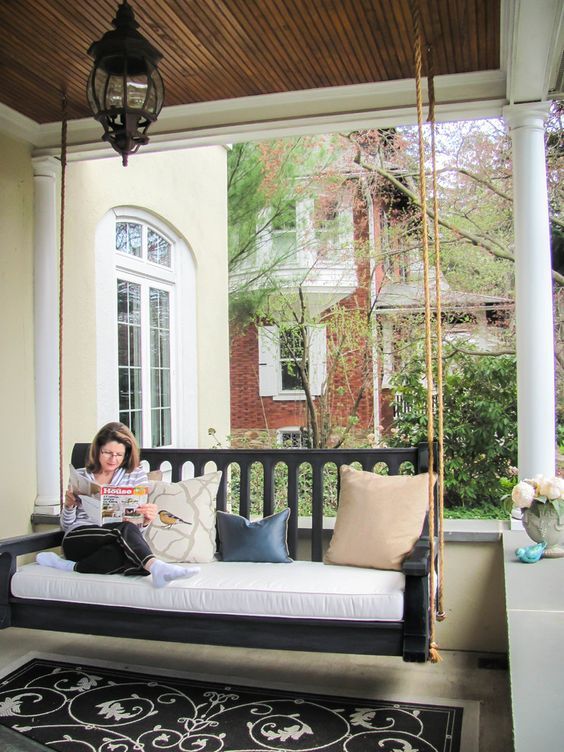 Cool Porch Decorating Ideas You Will Love | Porch swing, Porch .