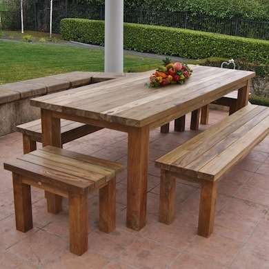 Cool And Stylish Outdoor Teak Furniture
