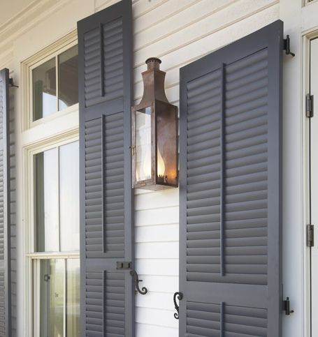 Inspiration Tuesday: Real Shutters - The Inspired Room | House .