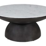 Jofran Living Room Circularity Round Cocktail Table 2220-2 - High .