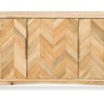 Modern Dining Room Sets – Poly & Bark | Mango wood sideboard, Mid .