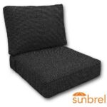 Sunbrella® Bliss Onyx Deep Seating Outdoor Cushions in 2023 .