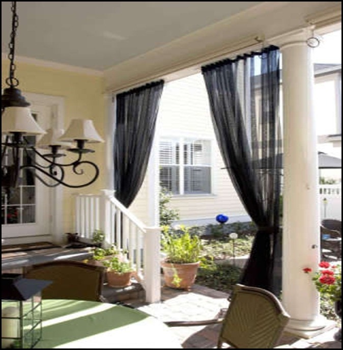 Outdoor Curtains or Bust!! | Porch curtains, Patio curtains .