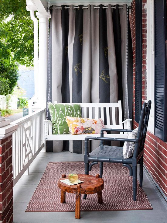 30 Pretty Porch Ideas for the Perfect At-Home Escape | Balcony .
