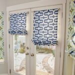 Roman Shades for French Doors (deep thoughts by cynthia) | Shades .