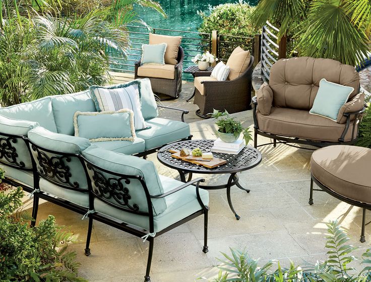 Outdoor spaces decorating ideas | Outdoor furniture, Outdoor patio .