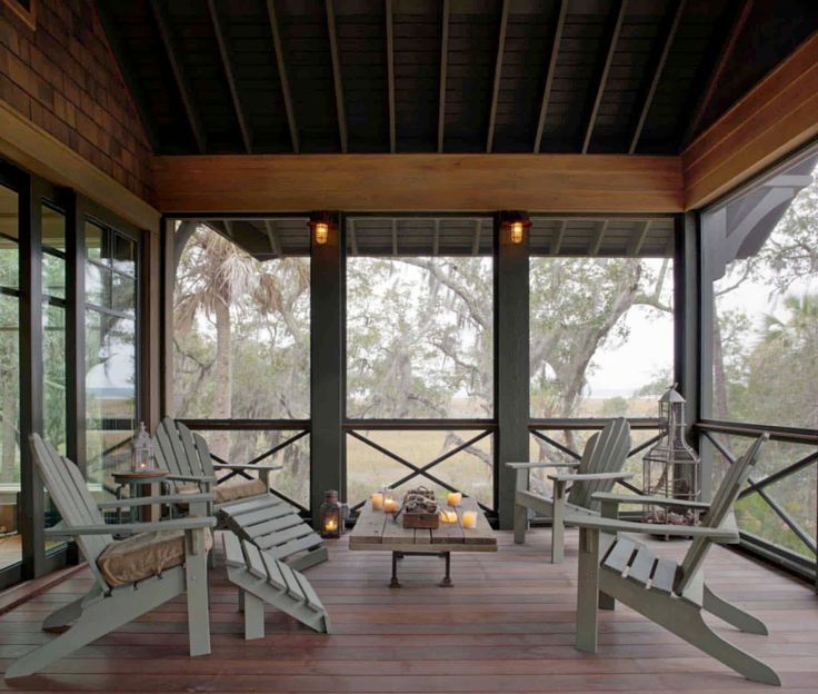 45 Amazingly Cozy and Relaxing Screened Porch Design Ideas .