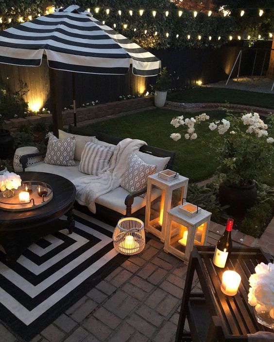 20 DIY Garden Ideas For an Amazing Backyards | Backyard patio .