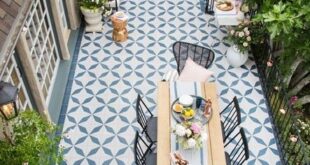 How to Add a Pop of Color to Your Outdoor Space with Cement Tiles .