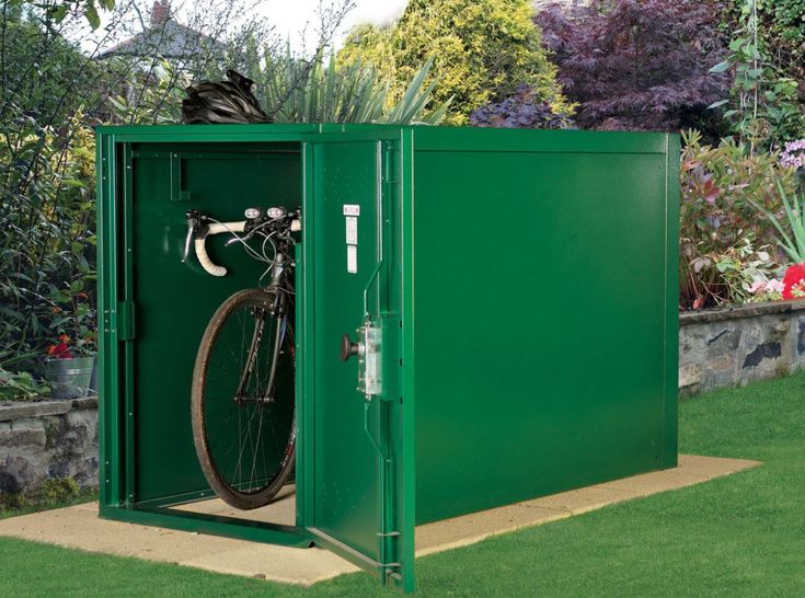 Secure Bike Storage Shed - Quality Plastic Sheds | Bike shelter .