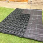 GARDEN SHED BASE KIT +H DUTY MEMBRANE AIR FLOW GROUND GRID .