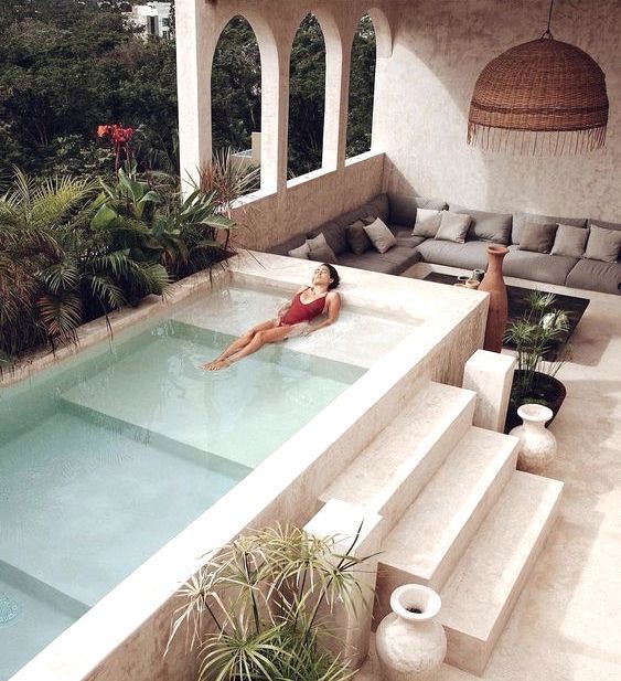 Plunge pool inspo. | Small pool design, House design, Dream hou