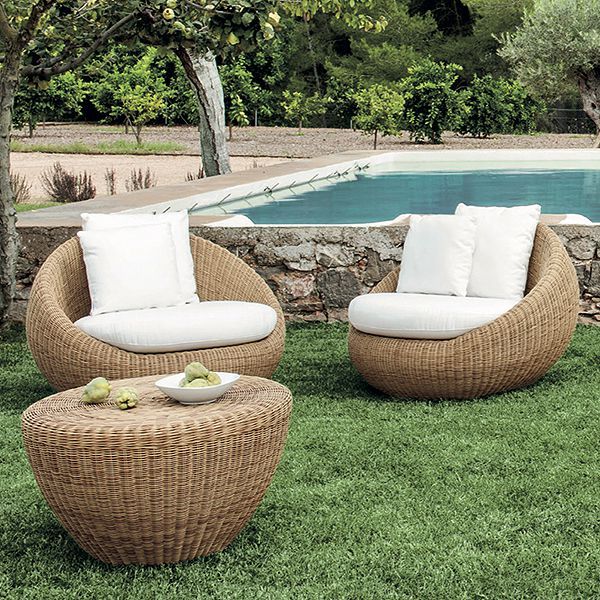 Bubble Outdoor Wicker Lounge Chair in 2023 | Outdoor wicker lounge .