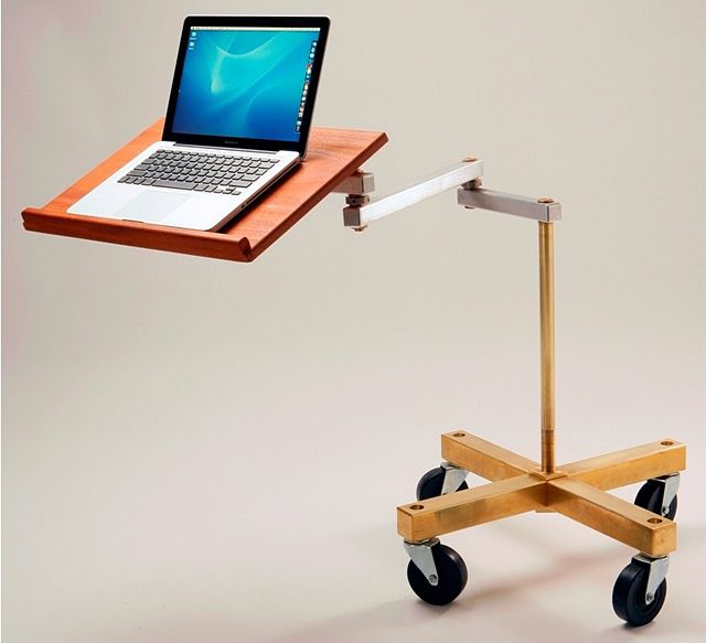 Cantilevered Laptop Desks | Laptop desk, Cool desk accessories .