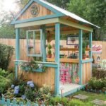 DIY Garden Project: Build an Open Potting Shed (Caruth Studio .