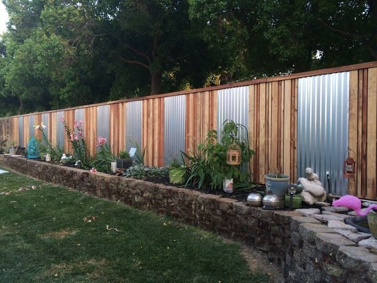 DIY Projects for the Home | Privacy fence landscaping, Backyard .