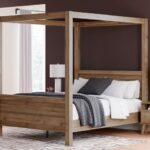 Aprilyn Full Canopy Bed | Ashley in 2023 | Queen canopy bed, Full .