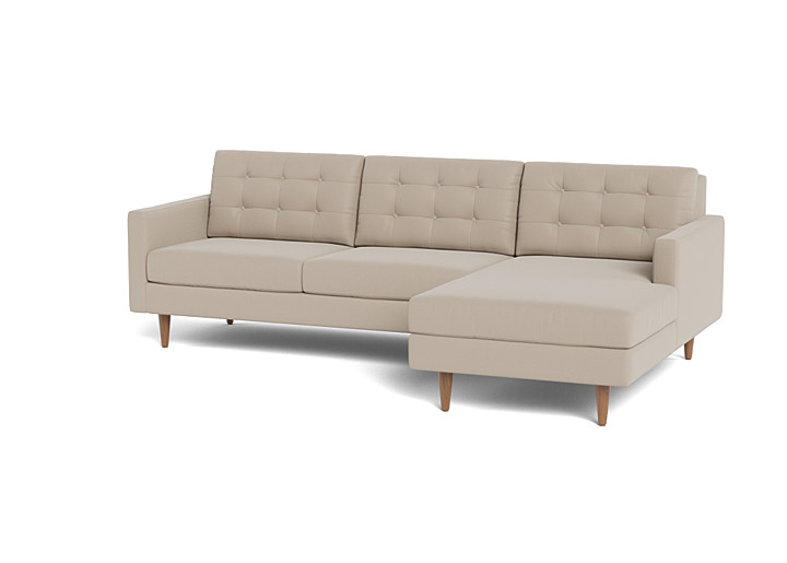 Quinn Mid-Century Modern Sofa Chaise – Perch Furnitu