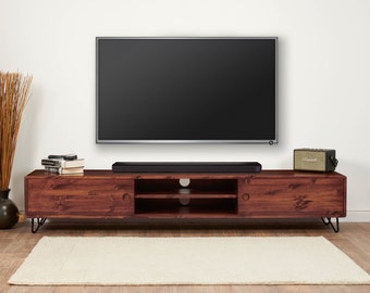 Buy Extra Long TV Stand & Media Unit. Handmade With Solid Pine .