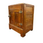 Circa 1920s Antique Oak Ice Box | Chairi