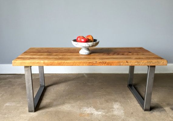 Reclaimed Elm Iron Coffee Tables