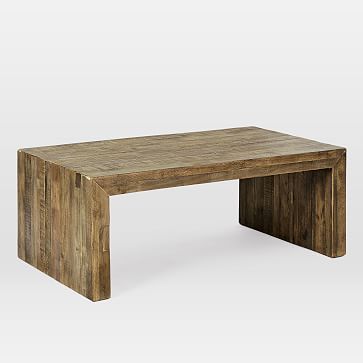 Emmerson® Reclaimed Wood Rectangle Coffee Table (42") | Reclaimed .