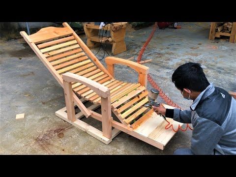 Building Wooden Reclining Chairs (Relaxing Chair) // Amazing .