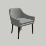 Large preview of 3D Model of Luca Chair | Chair, Furniture, Modern .