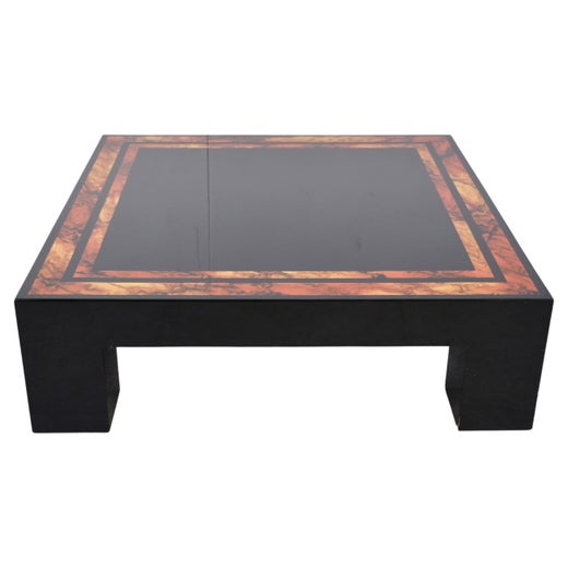 1980s Spanish Handmade Wooden Coffee Table For Sale at 1stDibs .