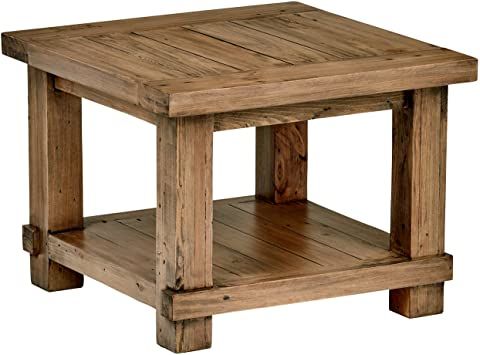 Recycled Pine Stone Side Tables