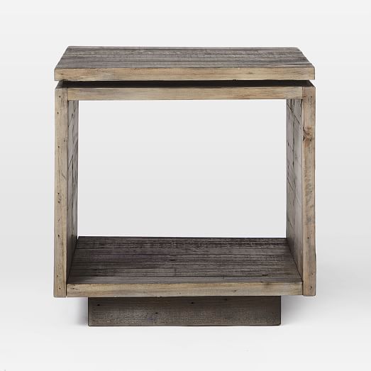 Emmerson® Modern Side Table - Stone Gray | Modern side table .