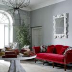 Eye For Design: Decorating With Red Furniture | Red sofa living .