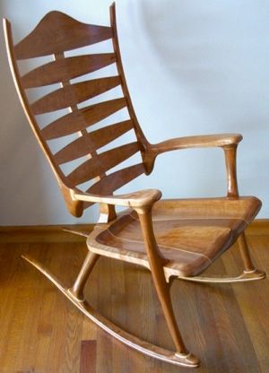 My rocking chairs give you the most comfort and beauty available .