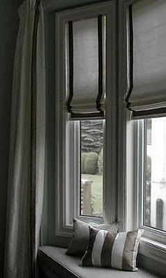 How Layering Takes a Room From Drab to Fab | Bay window treatments .