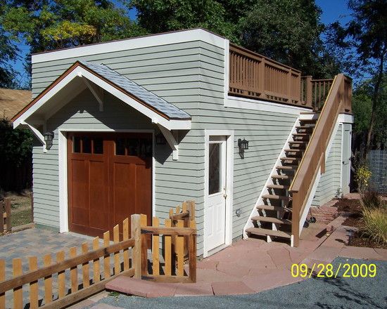 Garage And Shed Rooftop Deck Design, Pictures, Remodel, Decor and .