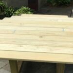 DIY: How to Build a Round Outdoor Dining Table | Round outdoor .