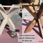 Build It: X-Brace Concrete Side Table | Diy dining table, Diy .