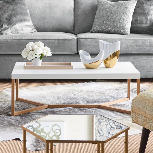 51 White Coffee Tables to Refresh Your Living Ro