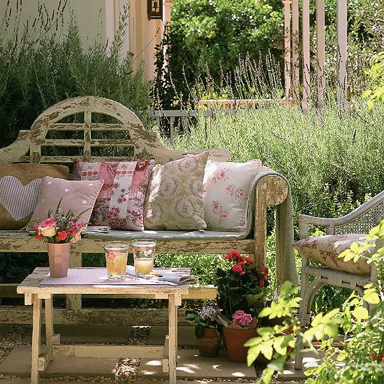 For The World To See | Rustic garden furniture, Outdoor rooms .