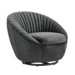 Bella - Velvet Swivel Accent Chair – The Furniture Warehouse Long .
